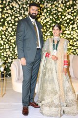 Celebs at Jayasudha Kapoor Elder Son Nihar Wedding Reception